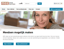 Tablet Screenshot of mee-ugv.nl